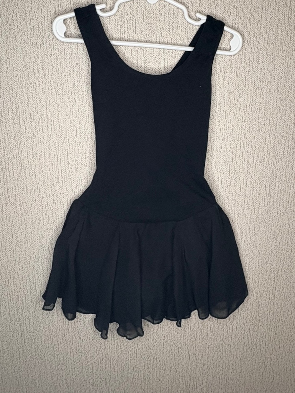 Girls Black Dance Dress SIZE: 9-10yr